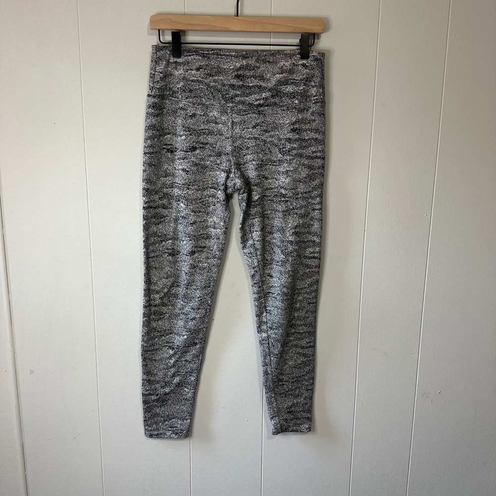Kyodan Leggings Womens Size M‎ High Waist Marbled black and white